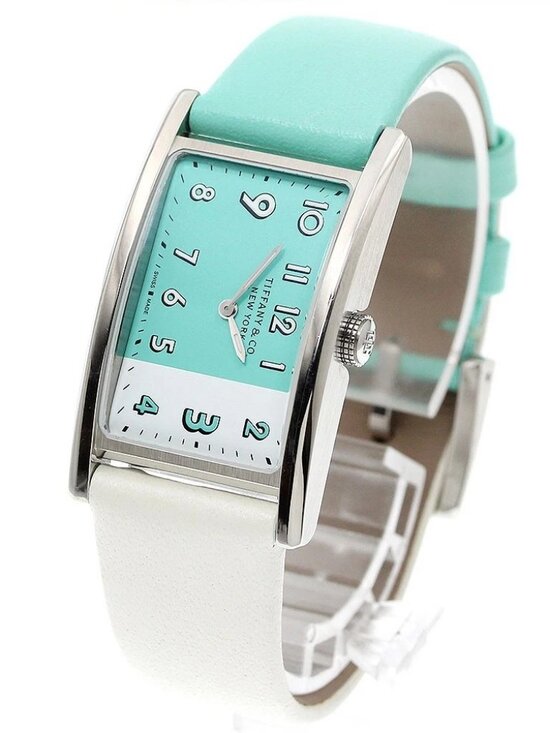 TIFFANY&Co. East West 2 Band 63520071 Blue / White Dial Quartz Ladies_951122 main image 4